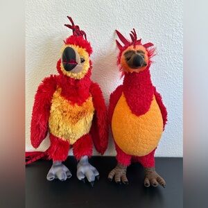 14” HARRY POTTER Bundle of PLUSH Birds THE NOBLE COLLECTION